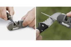 Aiguiseur de poche Smith's 2 fentes + tige diamant