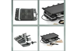 Appareil à raclette/grill Kela Geneva en fonte pour 8 personnes