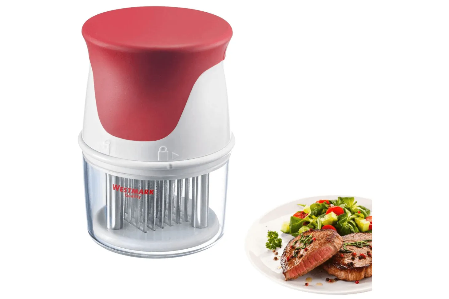 Attendrisseur à viande Westmark 35 lames acier inox