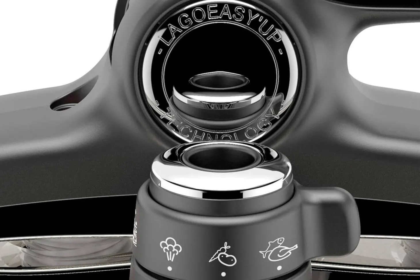 Autocuiseur Lagostina Diva Lagoeasy'up® acier inoxydable 18/10