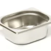 Bac gastronorme GN 1/6 inox 18/0 1L Comas - Hauteur 6,5cm
