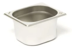 Bac gastronorme GN 1/6 18/0 inox 1,5L Comas - Hauteur 10cm