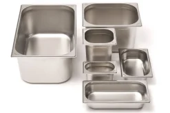 Bac gastronorme GN 1/1 inox 18/0 12,5L Comas - Hauteur 10cm
