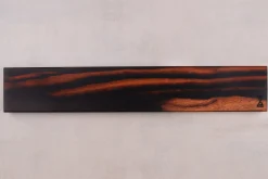 Barre aimantée artisanale Essences Creations en ébène de Macassar 45cm 6 places - N°3