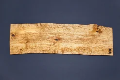 Barre aimantée artisanale Essences Creations en bouleau madré 45cm - 6 places