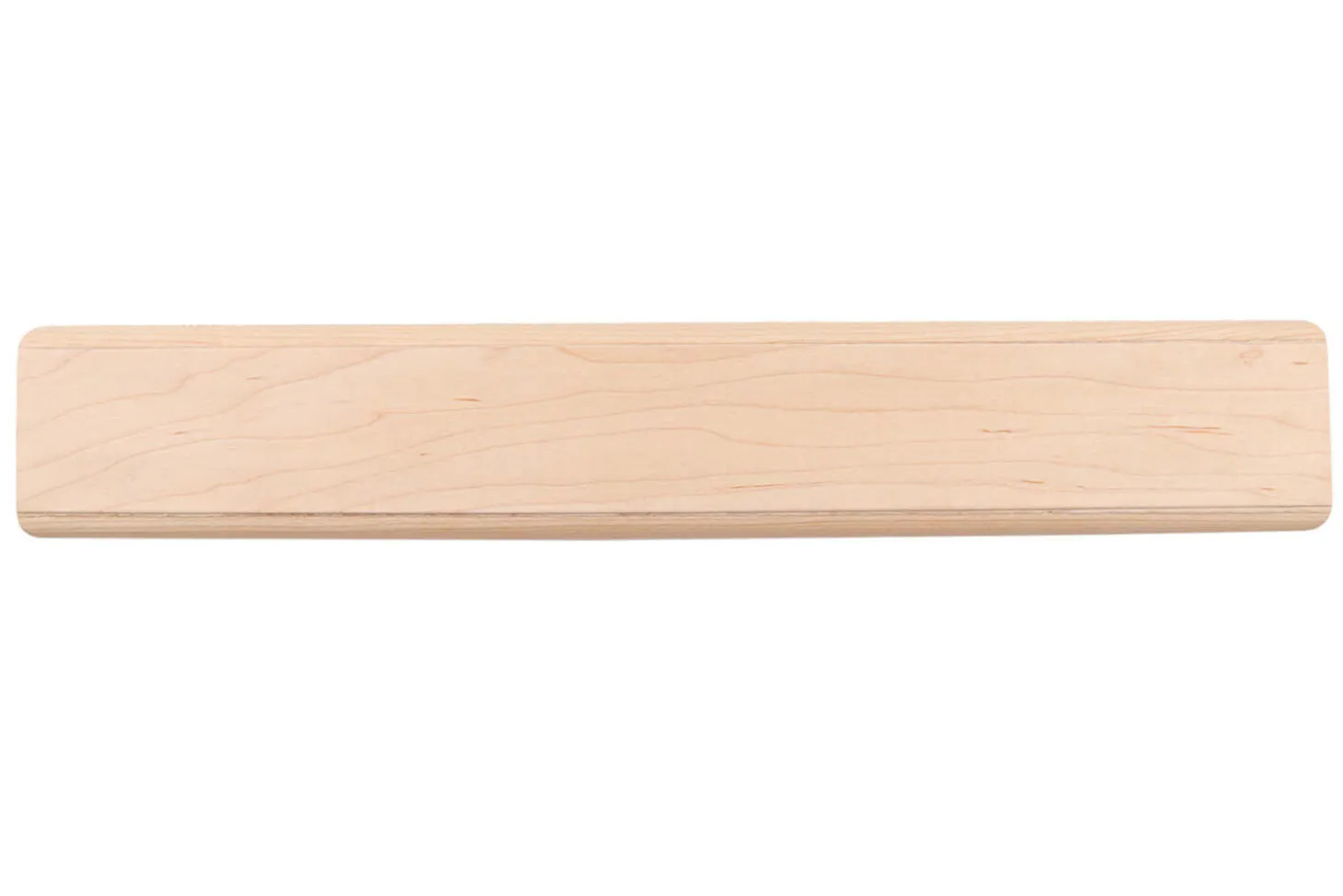 Barre aimantée en érable Guillaume Léonard pour 6 couteaux de cuisine - 40x6,5cm
