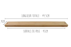 Barre aimantée Yaxell 45cm en bambou