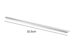Barre intermédiaire pour bacs gastronormes GN 1/2 Hendi Kitchen Line - Longueur 32,5cm