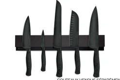 Barre magnétique Wüsthof Performer 40cm pour 5 couteaux