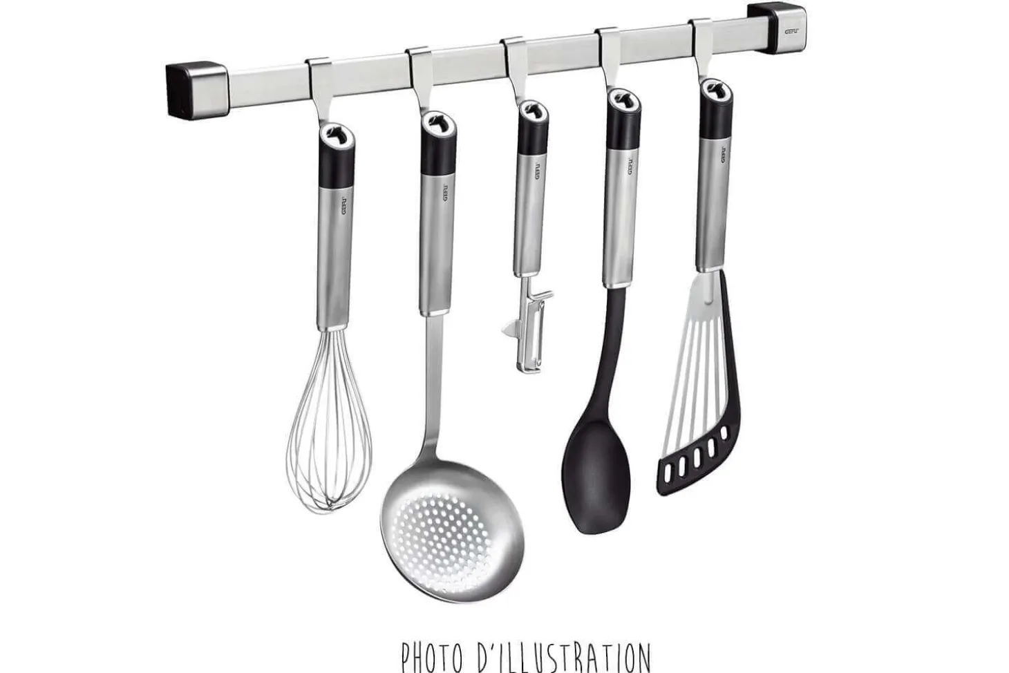 Barre à ustensiles de cuisine Gefu Smartline 50cm