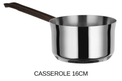 Batterie de cuisine Alessi Edo 7 pièces acier inox 18/10 design par Patricia Urquiola