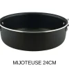 Batterie de cuisine Alessi Pots&Pans 6 pièces design par Jasper Morrison