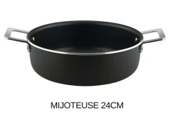 Batterie de cuisine Alessi Pots&Pans 6 pièces design par Jasper Morrison