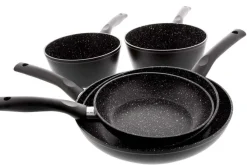 Batterie de cuisine aluminium forgé Pradel Excellence 5 pièces tous feux/ induction