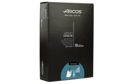 Bloc blanc laqué Arcos Brooklyn 3 couteaux + 1 paire de ciseaux
