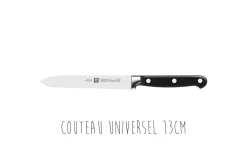 Bloc couteaux bambou 6 pièces Zwilling Professionnal S lames forgées