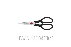 Bloc couteaux bambou 6 pièces Zwilling Professionnal S lames forgées
