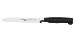 Bloc couteaux bois naturel 7 pièces Zwilling Four Star lames forgées