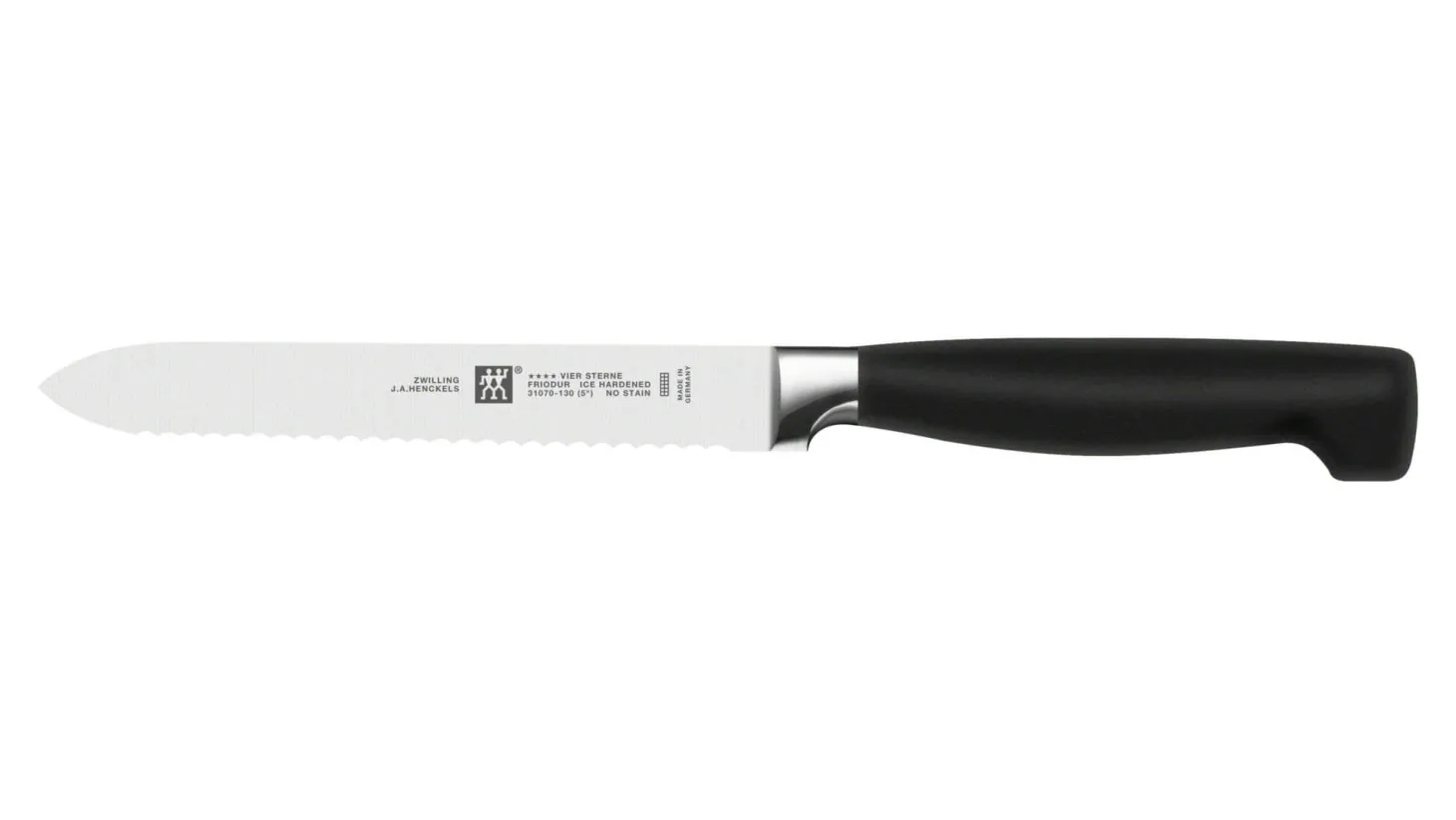 Bloc couteaux bois naturel 7 pièces Zwilling Four Star lames forgées