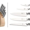 Bloc 5 couteaux de cuisine Richardson Sense tout inox