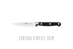 Bloc couteaux hêtre 7 pièces Zwilling Professionnal S lames forgées