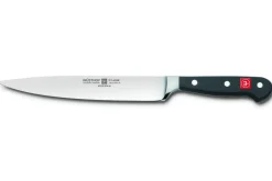 Bloc cuisine Wusthof Classic noir 7 pièces - 5 couteaux + 1 fusil et une paire de ciseaux