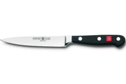 Bloc cuisine Wusthof Classic forgés 7 pièces - 5 couteaux + 1 fusil et une paire de ciseaux