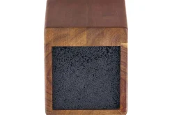 Bloc de couteaux incliné vide Beka Nomad en bois d'acacia