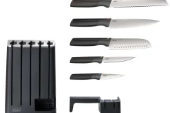 Bloc de 5 couteaux Joseph Joseph Elevate avec aiguiseur amovible