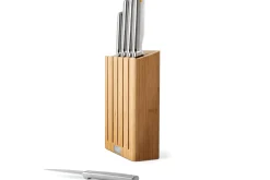 Bloc de 5 couteaux Joseph Joseph Elevate Steel Knives en bambou