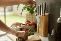 Bloc de 5 couteaux Joseph Joseph Elevate Steel Knives en bambou