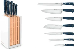 Bloc de 7 couteaux Wusthof Classic Colour Wild Blueberry forgés