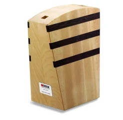 Bloc en bois magnétique 4 couteaux + 1 ciseaux DICK Premier Plus