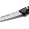 Bloc en pin 4 couteaux + 1 fusil Arcos MAITRE lames acier inox NITRUM