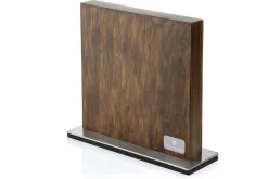 Bloc magnétique Zassenhaus en bois pour 10 couteaux de cuisine