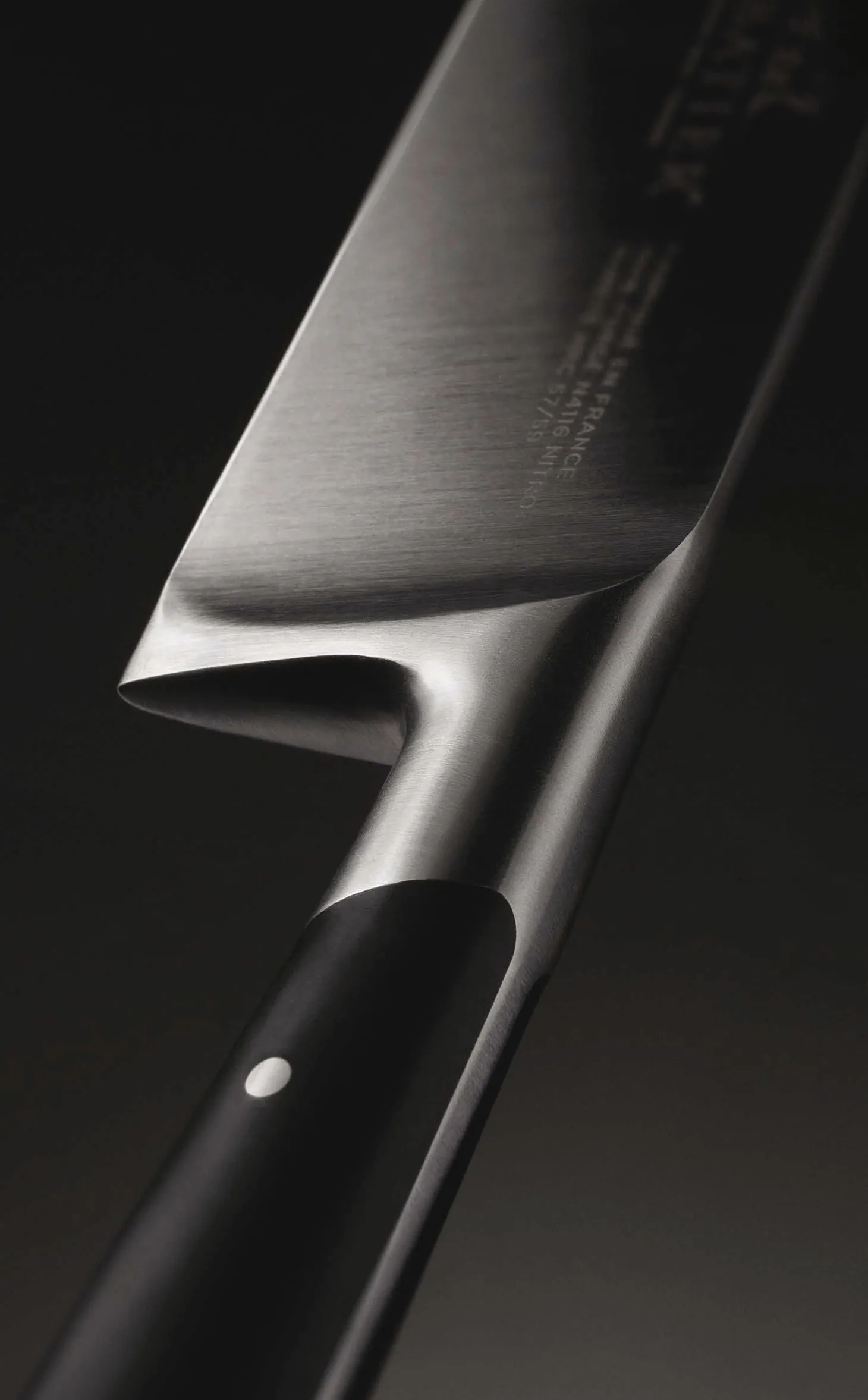 Bloc Sabatier Edonist en hêtre 5 couteaux forgés acier inox