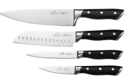 Bloc Sabatier International Oslo en bois + 4 couteaux Hercules