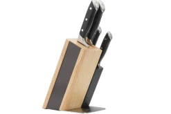 Bloc Sabatier International Oslo en bois + 4 couteaux Hercules