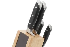 Bloc Sabatier International Oslo en bois + 4 couteaux Hercules