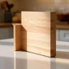 Bloc vide aimanté Artelegno Milano en bois de hêtre pour 10 couteaux de cuisine