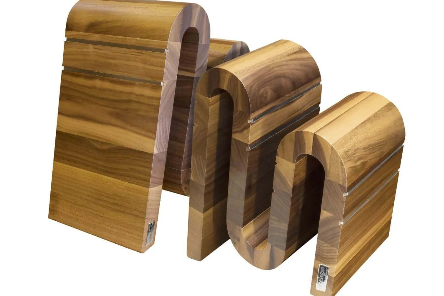 Bloc vide Artelegno Grand Prix Chicane S pour 9 couteaux de cuisine