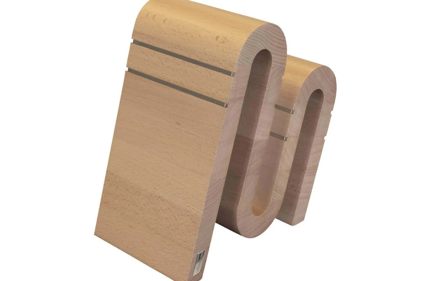 Bloc vide Artelegno Grand Prix Chicane S pour 9 couteaux de cuisine