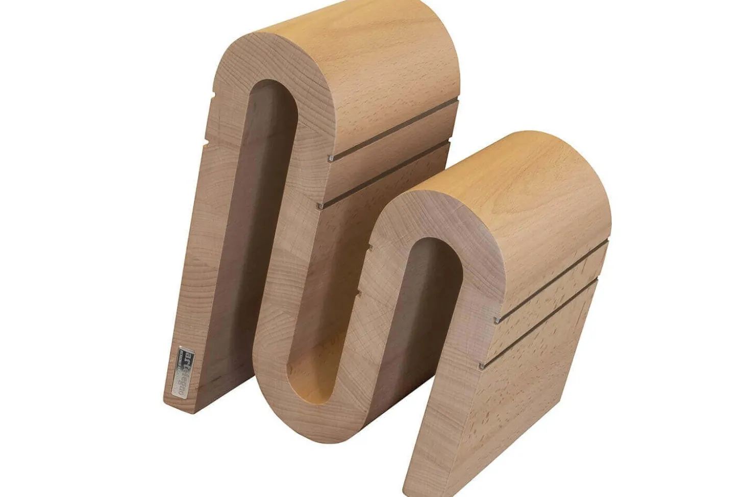 Bloc vide Artelegno Grand Prix Chicane S pour 9 couteaux de cuisine