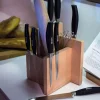 Bloc vide Artelegno Kombi bois de hêtre pour 8 couteaux de cuisine