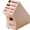 Bloc vide Wüsthof 9 emplacements en bois de hêtre