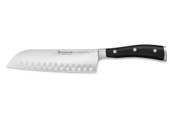Bloc Wüsthof Classic Ikon noir - 6 couteaux forgés