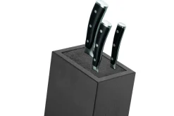 Bloc Wüsthof noir en fibres pour 10 couteaux
