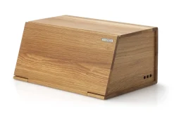 Boite à pain Continenta en bois de chêne 40x26x18,5cm