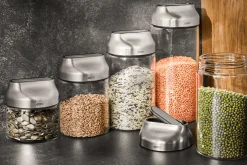 Boîte de conservation Gefu Kippo en verre borosilicate