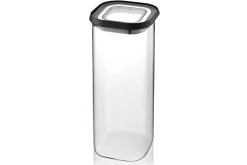 Boîte de conservation Gefu Pantry en verre borosilicate 1900ml + 3 étiquettes autocollantes
